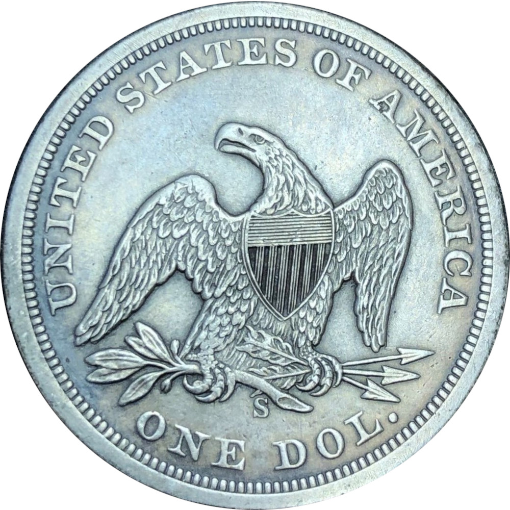1859-S-$1-Liberty-Seated-Dollar---Osburn-Cushing-1